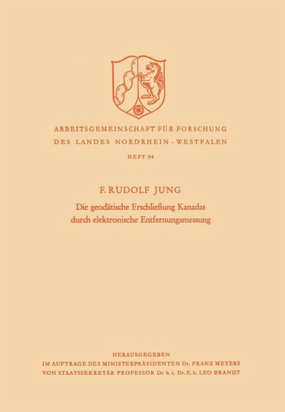 Die geodätische Erschließung Kanadas durch elektronische Entfernungsmessung (eBook, PDF) Die geodätische Erschließung Kanadas durch elektronische Entfernungsmessung (eBook, PDF)