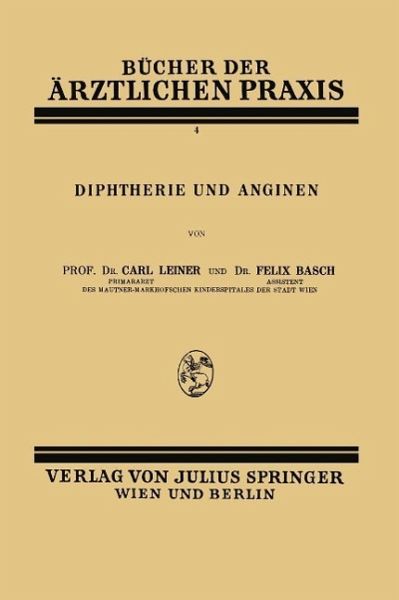 Diphtherie und Anginen (eBook, PDF) Diphtherie und Anginen (eBook, PDF)