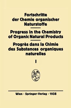 Fortschritte der Chemie organischer Naturstoffe (eBook, PDF)