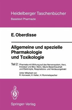 Allgemeine und spezielle Pharmakologie und Toxikologie (eBook, PDF) - Oberdisse, Eckard