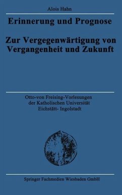 Erinnerung und Prognose (eBook, PDF) - Hahn, Alois