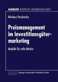 Preismanagement im Investitionsgütermarketing (eBook, PDF)