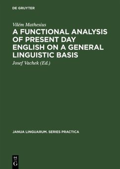 Cover A Functional Analysis of Present Day English on a General Linguistic Basis (eBook, PDF)