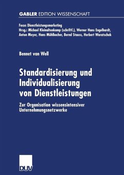 Cover Standardisierung und Individualisierung von Dienstleistungen (eBook, PDF)