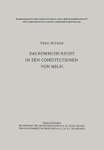 Das römische Recht in den Constitutionen von Melfi (eBook, PDF)