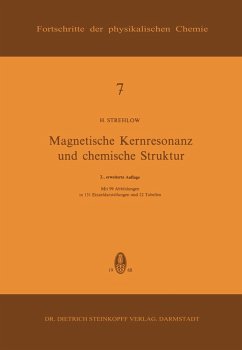 Magnetische Kernresonanz und Chemische Struktur (eBook, PDF) - Strehlow, H.