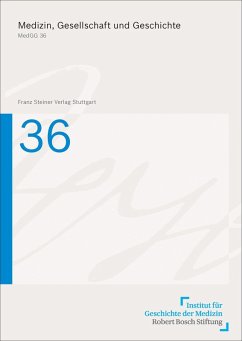Cover Medizin, Gesellschaft und Geschichte 36 (2018)
