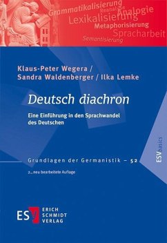 Deutsch diachron - Wegera, Klaus-Peter;Waldenberger, Sandra;Lemke, Ilka