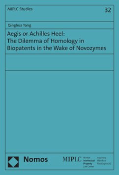 Aegis or Achilles Heel: The Dilemma of Homology in Biopatents in the Wake of Novozymes - Yang, Qinghua