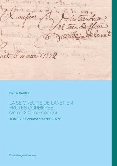 La seigneurie de Lanet en Hautes-Corbières (Vème-XIXème siècles) (eBook, ePUB)
