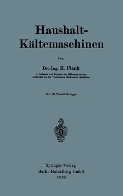 Haushalt-Kältemaschinen (eBook, PDF) - Plank, Rudolf