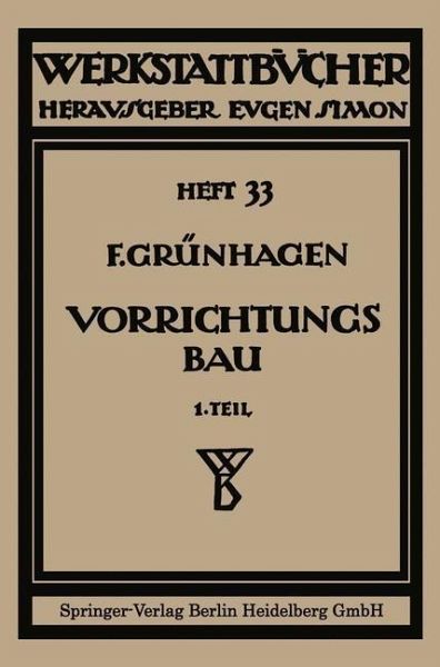 Der Vorrichtungsbau (eBook, PDF)