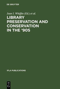 Library Preservation and Conservation in the '90s (eBook, PDF)