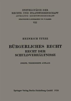 Cover Bürgerliches Recht Recht der Schuldverhältnisse (eBook, PDF)