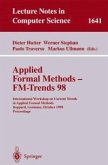 Applied Formal Methods - FM-Trends 98 (eBook, PDF)