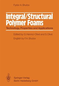 Integral/Structural Polymer Foams (eBook, PDF) - Shutov, Fyodor A.