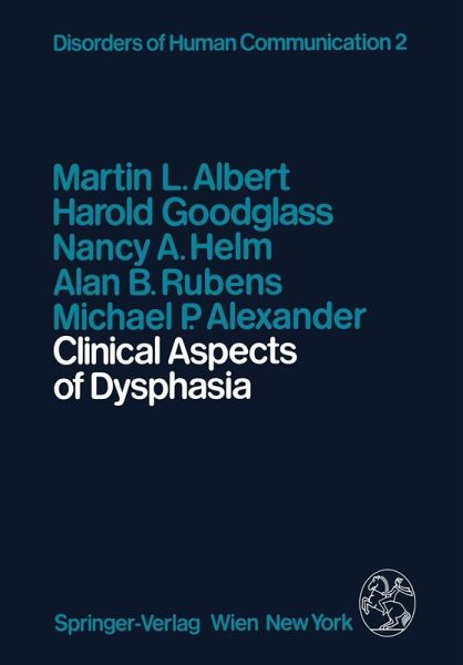 Clinical Aspects of Dysphasia (eBook, PDF)