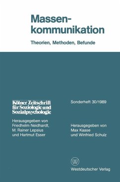 Cover Massenkommunikation (eBook, PDF)