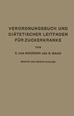 Cover Verordnungsbuch und Diätetischer Leitfaden für Zuckerkranke mit 173 Kochvorschriften (eBook, PDF)