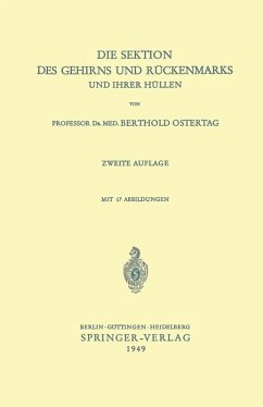 Cover Die Sektion des Gehirns und Rückenmarks und ihrer Hüllen (eBook, PDF)