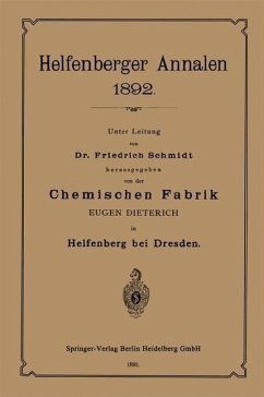 Chemischen Fabrik (eBook, PDF) - Dieterich, Eugen; Schmidt, Friedrich