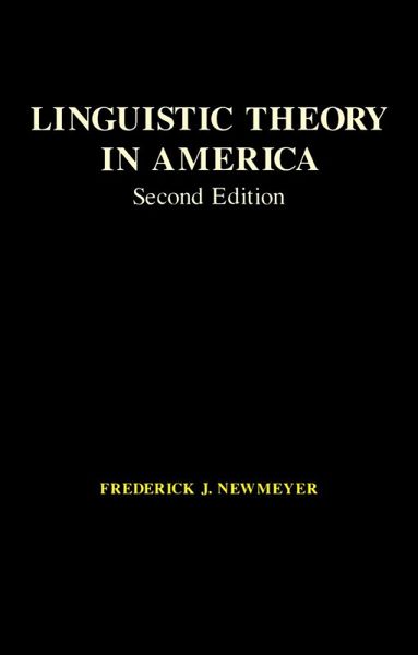 Linguistic Theory in America (eBook, PDF) Linguistic Theory in America (eBook, PDF)