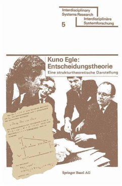 Entscheidungstheorie (eBook, PDF) - Egle