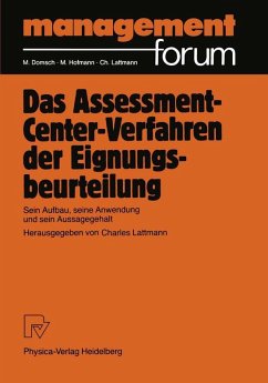 Cover Das Assessment-Center-Verfahren der Eignungsbeurteilung (eBook, PDF)