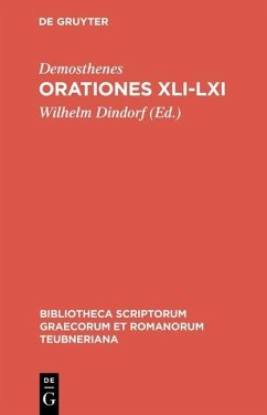 Orationes XLI-LXI (eBook, PDF) - Demosthenes