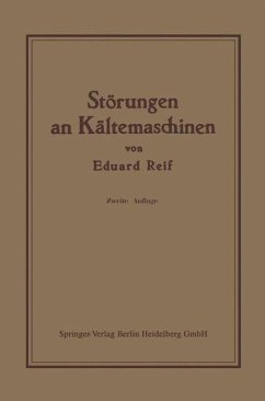 Störungen an Kältemaschinen (eBook, PDF) - Reif, Eduard