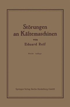 Cover Störungen an Kältemaschinen (eBook, PDF)