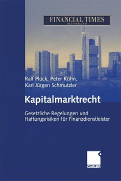 Kapitalmarktrecht (eBook, PDF) - Plück, Ralf; Kühn, Peter; Schmutzler, Karl Jürgen
