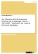 The Efficiency of the Transparency... - Bild 1