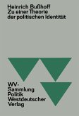 Zu einer Theorie der politischen Identität (eBook, PDF)