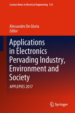 Applications in Electronics Pervading Industry, Environment and Society (eBook, PDF)