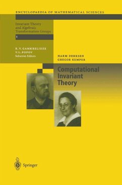Computational Invariant Theory (eBook, PDF) - Derksen, Harm; Kemper, Gregor