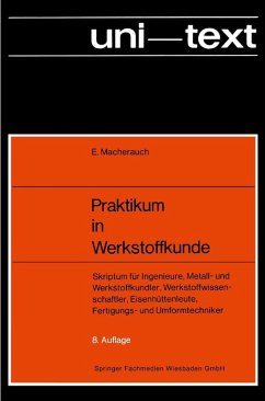 Praktikum in Werkstoffkunde (eBook, PDF) - Macherauch, Eckard