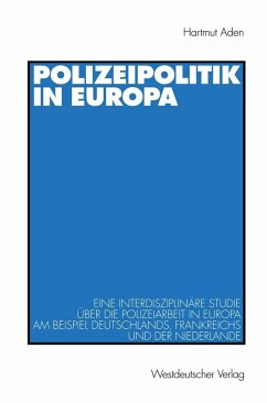 Cover Polizeipolitik in Europa (eBook, PDF)