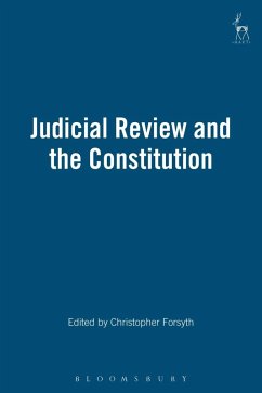 Judicial Review and the Constitution (eBook, PDF)