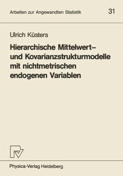 Cover Hierarchische Mittelwert- und Kovarianzstrukturmodelle mit nichtmetrischen endogenen Variablen (eBook, PDF)