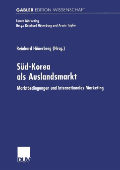 Süd-Korea als Auslandsmarkt (eBook, PDF) - Hünerberg, Reinhard