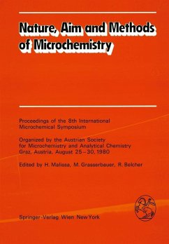 Nature, Aim and Methods of Microchemistry (eBook, PDF)