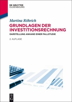 Grundlagen der Investitionsrechnung (eBook, ePUB) - Röhrich, Martina
