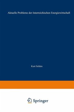 Aktuelle Probleme der österreichischen Energiewirtschaft (eBook, PDF) - Vas, Oskar