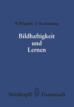 Bildhaftigkeit und Lernen (eBook, PDF) - Wippich, W.; Bredenkamp, J.
