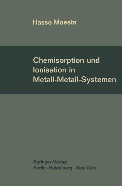 Chemisorption und Ionisation in Metall-Metall-Systemen (eBook, PDF)