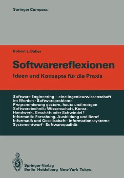 Cover Softwarereflexionen (eBook, PDF)