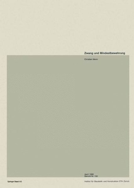 Zwang und Mindestbewehrung (eBook, PDF)