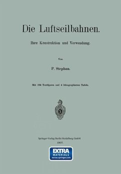 Die Luftseilbahnen (eBook, PDF) - Stephan, P.