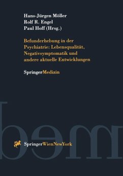 Befunderhebung in der Psychiatrie: Lebensqualität, Negativsymptomatik und andere aktuelle Entwicklungen (eBook, PDF)